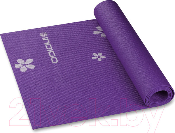 Изображение товара Коврик для йоги и фитнеса Indigo Sport YG03P (фиолетовый)