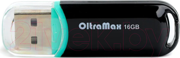 Изображение товара USB flash накопитель Oltramax 230 16Gb Black / OM-16GB-230-Black