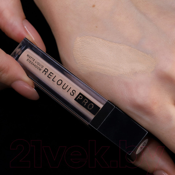 Изображение товара Тени для век Relouis Pro Eyeshadow Matte Liquid тон 10 Better Than Skin