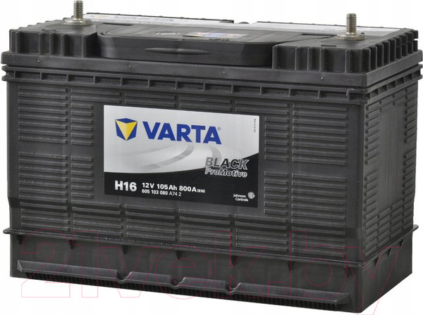 Изображение товара Автомобильный аккумулятор Varta Promotive Black / 605103080 (105 А/ч)