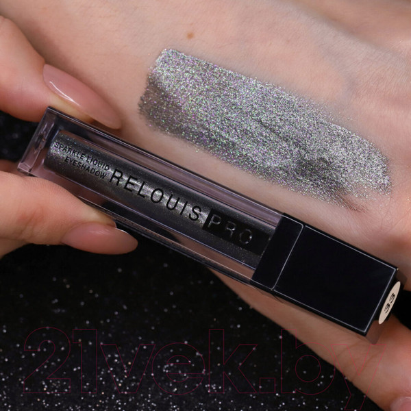 Изображение товара Тени для век Relouis Pro Eyeshadow Sparkle Liquid тон 33 Holographic