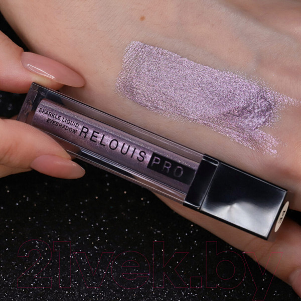 Изображение товара Тени для век Relouis Pro Eyeshadow Sparkle Liquid тон 34 Misty Lavender