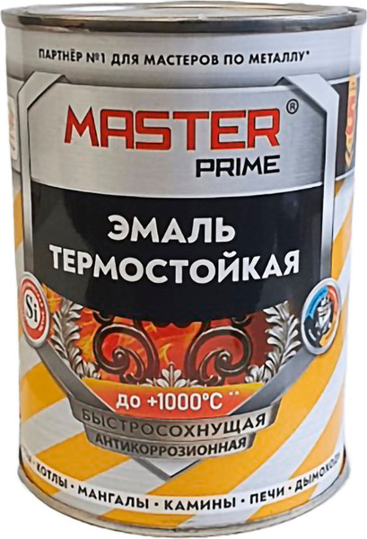Эмаль Master Prime Термостойкая (800г, белый) — фото 3