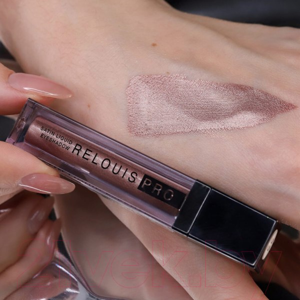 Изображение товара Тени для век Relouis Pro Eyeshadow Satin Liquid тон 22 Bronze N'Roses