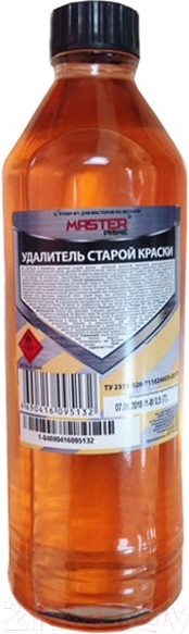 Изображение товара Растворитель Master Prime Старой краски (500мл)