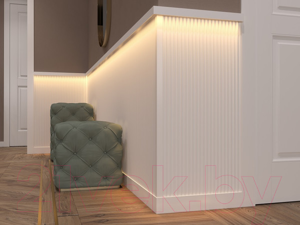 Изображение товара Плинтус Decor-Dizayn DD708 (80х13х2000)