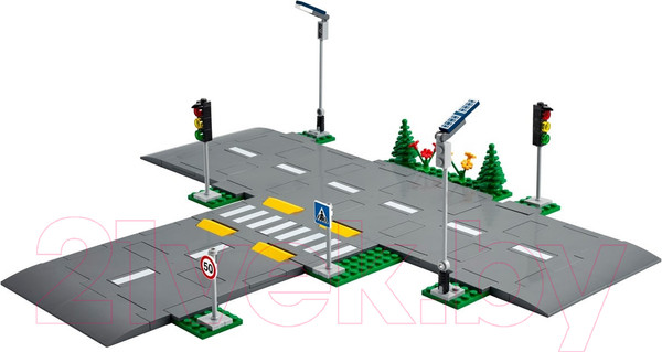 Изображение товара Конструктор Lego City Дорожные пластины / 60304