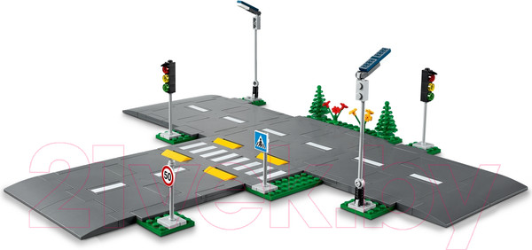 Изображение товара Конструктор Lego City Дорожные пластины / 60304
