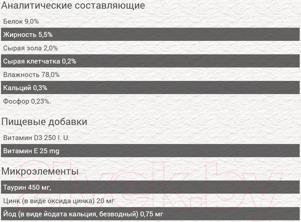Изображение товара Влажный корм для кошек Chicopee Adult Домашняя птица с крабом и морковью / H5083 (195г)