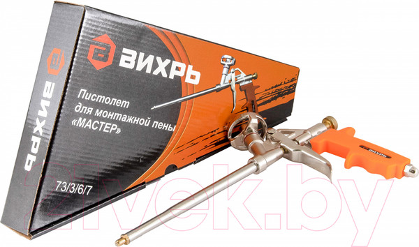 Изображение товара Пистолет для монтажной пены Вихрь Мастер 73/3/6/7