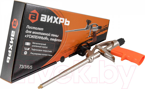 Изображение товара Пистолет для монтажной пены Вихрь 73/3/6/5