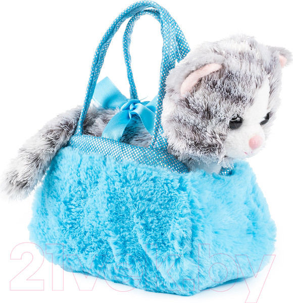 Изображение товара Мягкая игрушка Fancy Котик в сумочке-переноске / SUMK0