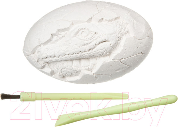 Изображение товара Набор для опытов Bondibon Французские опыты. Юный археолог. Яйцо крокодила / ВВ4115