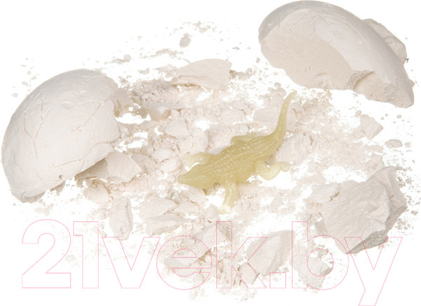 Изображение товара Набор для опытов Bondibon Французские опыты. Юный археолог. Яйцо крокодила / ВВ4115