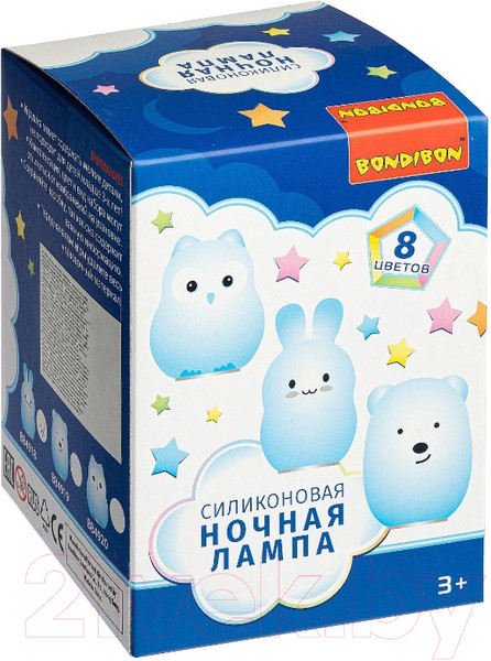 Изображение товара Ночник Bondibon Мишка / ВВ4919