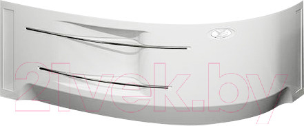 Изображение товара Экран для ванны Vannesa Ирма 169х110 L / 2-21-0-1-0-217 (с полотенцедержателем)