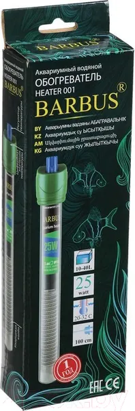 Изображение товара Обогреватель для аквариума Barbus Heater 003