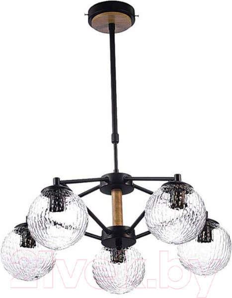 Изображение товара Люстра Aitin-Pro НПБ C890/5 (черный/коричневый)