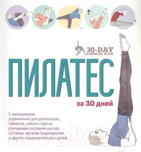 Изображение товара Книга Попурри Пилатес за 30 дней (Гамильтон Дж., Тейлор С.)