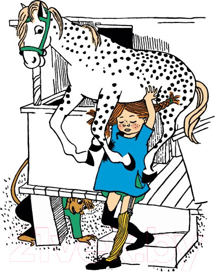 Изображение товара Книга Попурри Пiпi доўгая панчоха (Лiндгрэн А.)