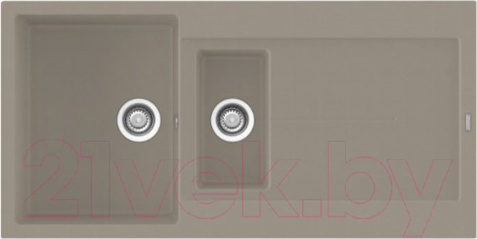 Изображение товара Мойка кухонная Longran Enigma ENG1000.500 (трюфель)