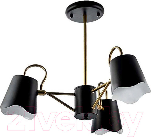 Изображение товара Люстра Aitin-Pro НПБ C897/3 (черный/золото)