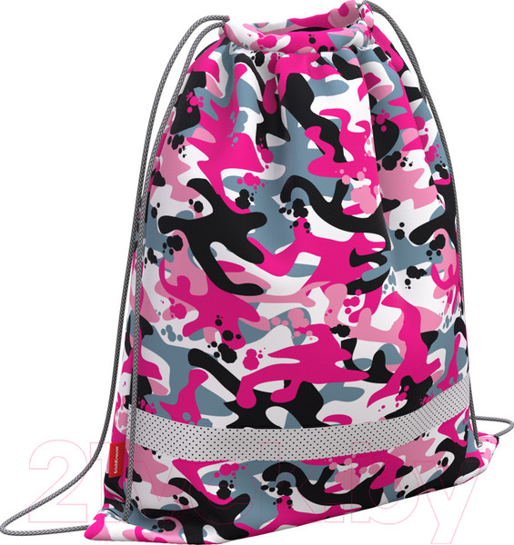 Изображение товара Мешок для обуви Erich Krause Pink Camo / 52164