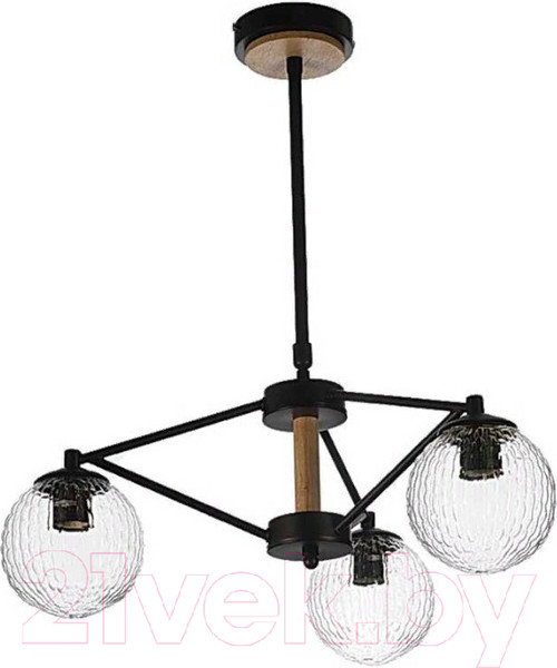 Изображение товара Люстра Aitin-Pro НПБ C890/3 (черный/коричневый)