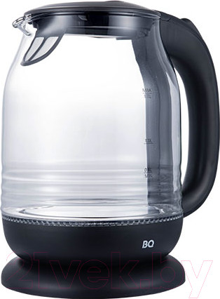 Изображение товара Электрочайник BQ KT1833G (черный/сталь)