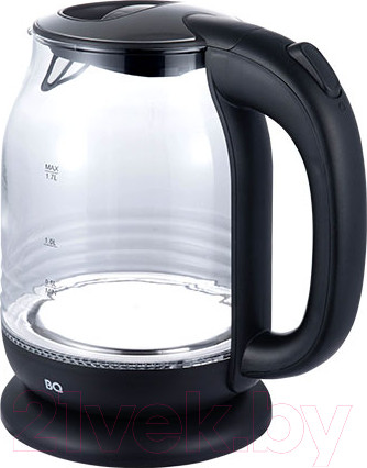 Изображение товара Электрочайник BQ KT1833G (черный/сталь)
