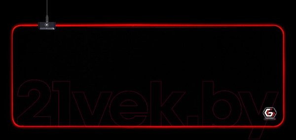 Изображение товара Коврик для мыши Gembird MP-GAMELED-L