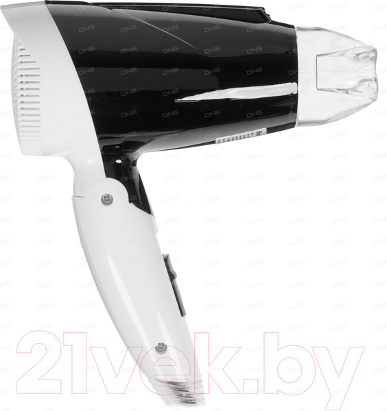 Изображение товара Компактный фен Blackton BT HD1204M (черный/белый)