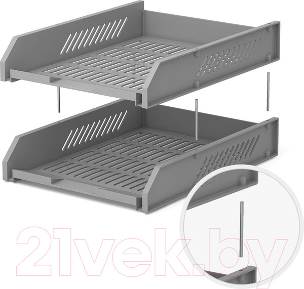 Изображение товара Лоток для бумаг Erich Krause Classic / 4613 (2шт)