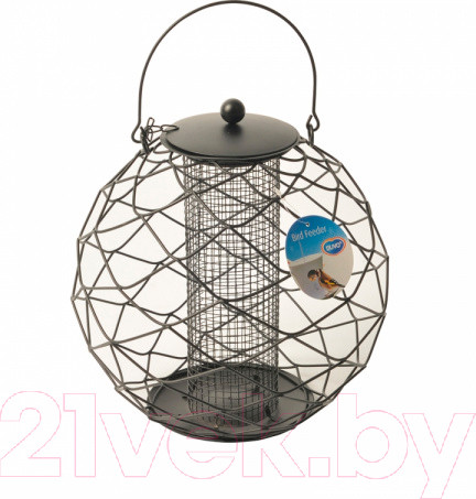 Изображение товара Кормушка для птиц Duvo Plus Для орехов и сухофруктов / 435026/DV (черный)