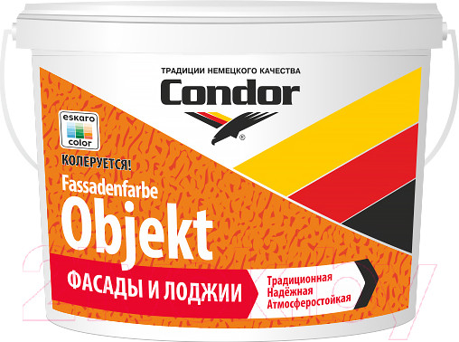 Изображение товара Краска CONDOR Fassadenfarbe Objekt (3.75кг)