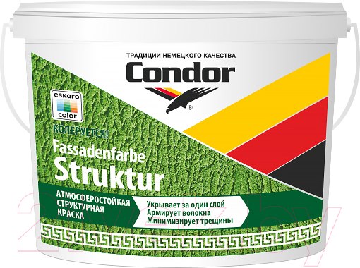 Изображение товара Краска CONDOR Fassadenfarbe Struktur (15кг)