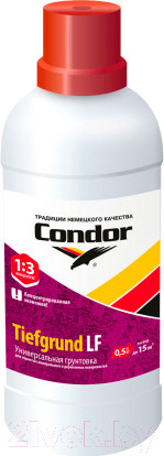 Изображение товара Грунтовка CONDOR Tiefgrund LF (0.5кг)