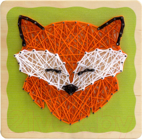 Изображение товара Набор для творчества «изонить» Woody Цвик-арт Лиса / 02208