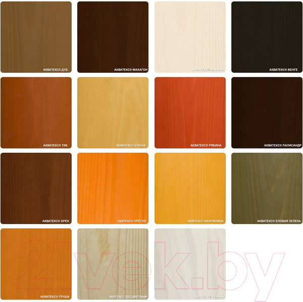 Изображение товара Защитно-декоративный состав Акватекс 800мл (тик)