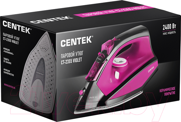 Изображение товара Утюг Centek CT-2355 (фиолетовый)