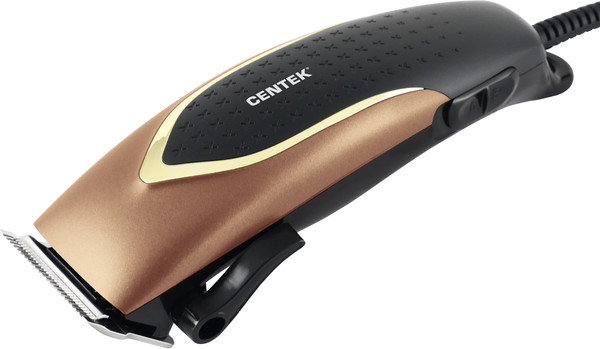 Изображение товара Машинка для стрижки волос Centek CT-2126 (черный/золото)