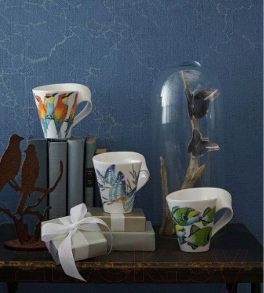 Изображение товара Кружка Villeroy & Boch NewWave Caffe Animals of the World / 10-4192-9100 (Morpho Cypris)