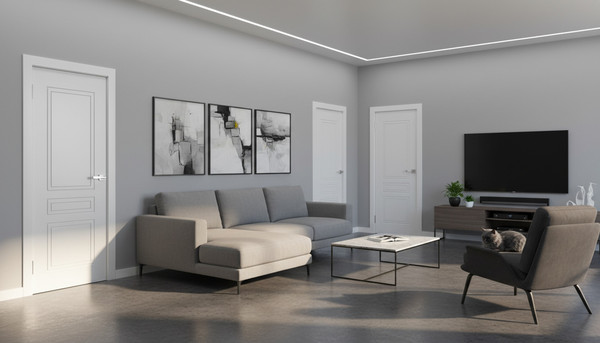 Изображение товара Дверь межкомнатная Юни Эмаль ПГ 01 70x200 (белый)