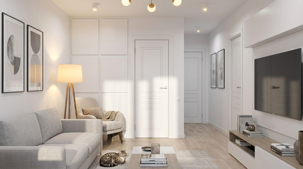 Изображение товара Дверь межкомнатная Юни Эмаль ПГ 01 90x200 (белый)