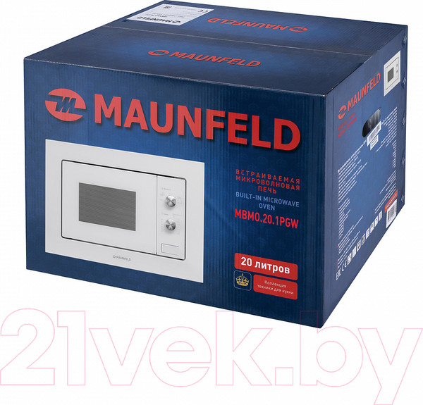 Изображение товара Микроволновая печь Maunfeld MBMO.20.1PGW