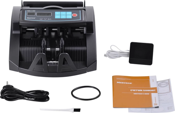 Изображение товара Счетчик банкнот Mertech С-3000 (черный)