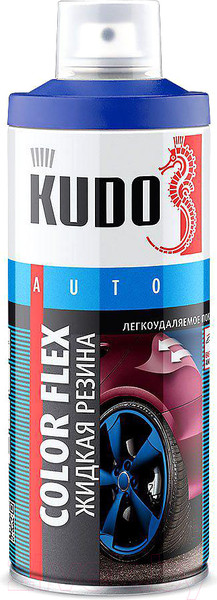 Изображение товара Жидкая резина Kudo KU5502 (520мл, черный)