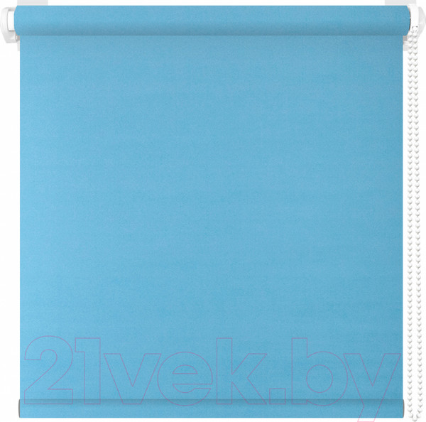Изображение товара Рулонная штора АС МАРТ Плейн 57x200 (голубой)