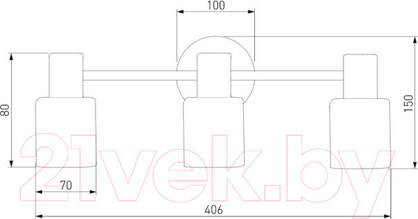 Изображение товара Спот Евросвет Corso 20089/3 (бронза)