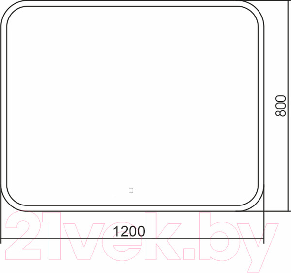 Изображение товара Зеркало Silver Mirrors Стив 120x80 / ФР-00002230